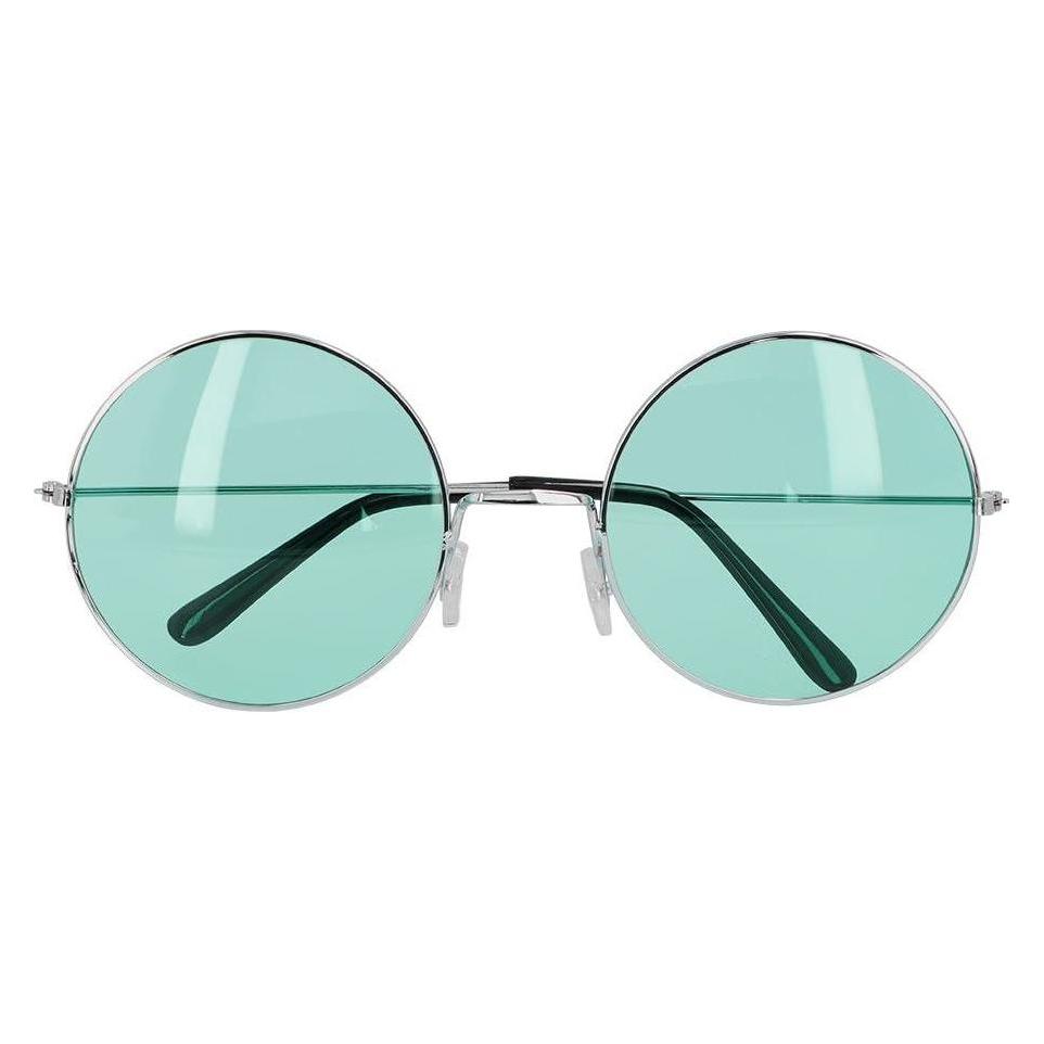 Boland Party Brille Hippie XL Grün (44562)