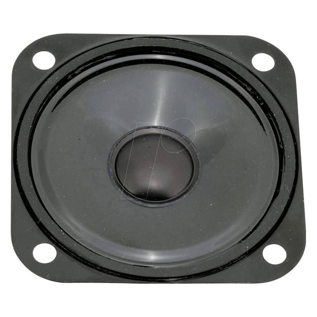 Visaton K 59 C - 8 Ohm Breitband-Einbaulautsprecher Schwarz 1 St. (2959)