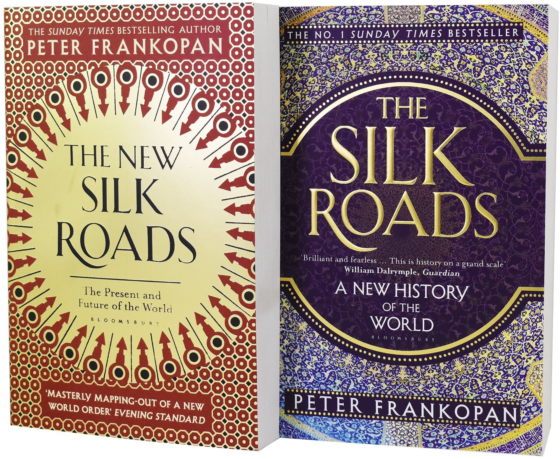 The Silk Road and New Silk Road 2 Books By Peter Frankopan - Non Fiction - Paperback Bloomsbury Publishing PLC
