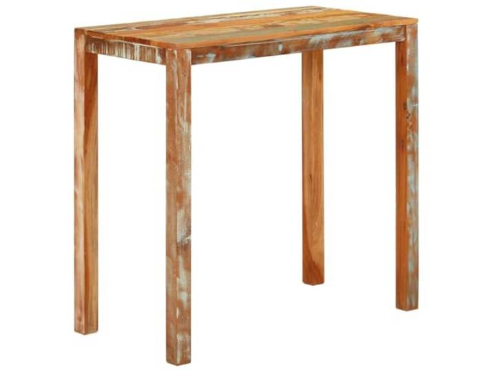 TEKGHUT Bartisch 112x55x108 cm Massivholz Altholz Stehtisch Küchentisch Recyceltes Massivholz, handgefertigt, einzigartige Farbtöne, robuste Konstruktion, stabile Tischplatte