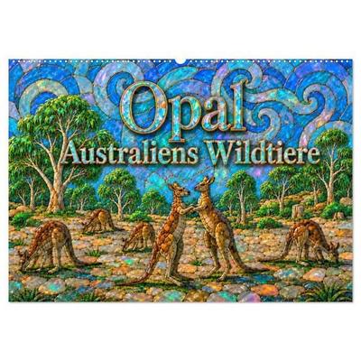 Opal - Australiens Wildtiere (Wandkalender 2027 DIN A2 quer), CALVENDO Monatskalender