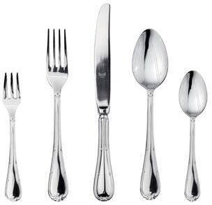 Mepra Raffaello Flatware Set with Cake Forks - 30 Pieces - Stainless Steel