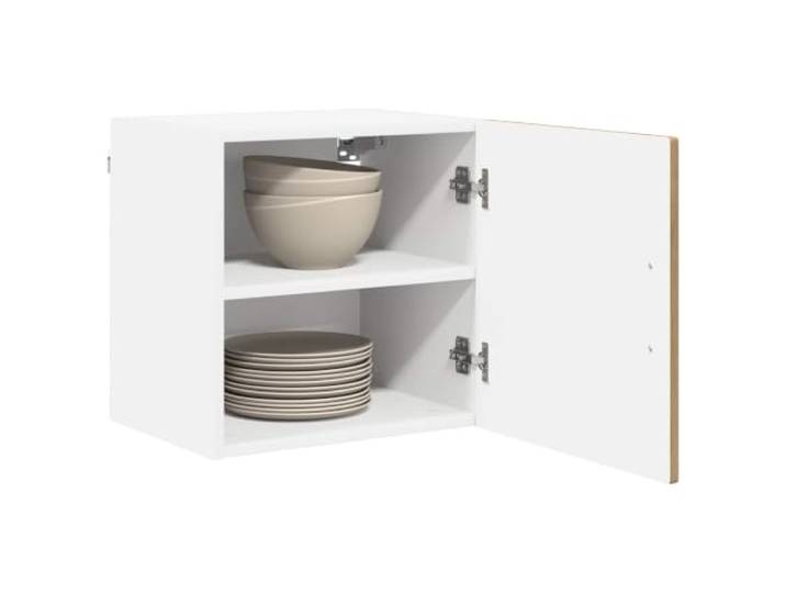 KTHLBRH PORTO Wand-Küchenschrank 2 Stück Eiche Handwerk Mehrschichtholz, 2 Einlegeböden, 40 x 31 cm, 2 Türen, Wandmontage, einfache Reinigung