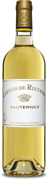 Halbe Flasche - Carmes de Rieussec 2010 - Zweitwein Château Rieussec - Sauternes - Weisswein - 0.375L