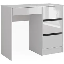 Vicco, Schreibtisch, Sherry mit Schubladen (90 x 40 x 75 cm)