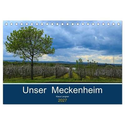 Unser Meckenheim (Tischkalender 2027 DIN A5 quer), CALVENDO Monatskalender