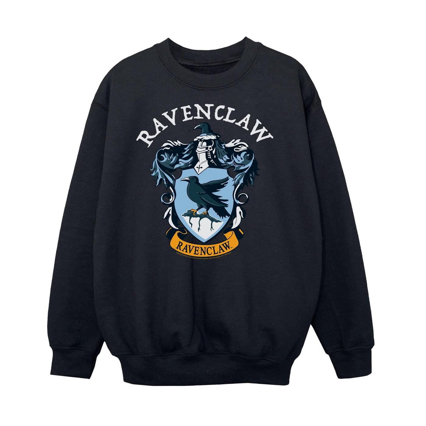 Harry Potter Jongens Ravenclaw Sweatshirt (Zwart)