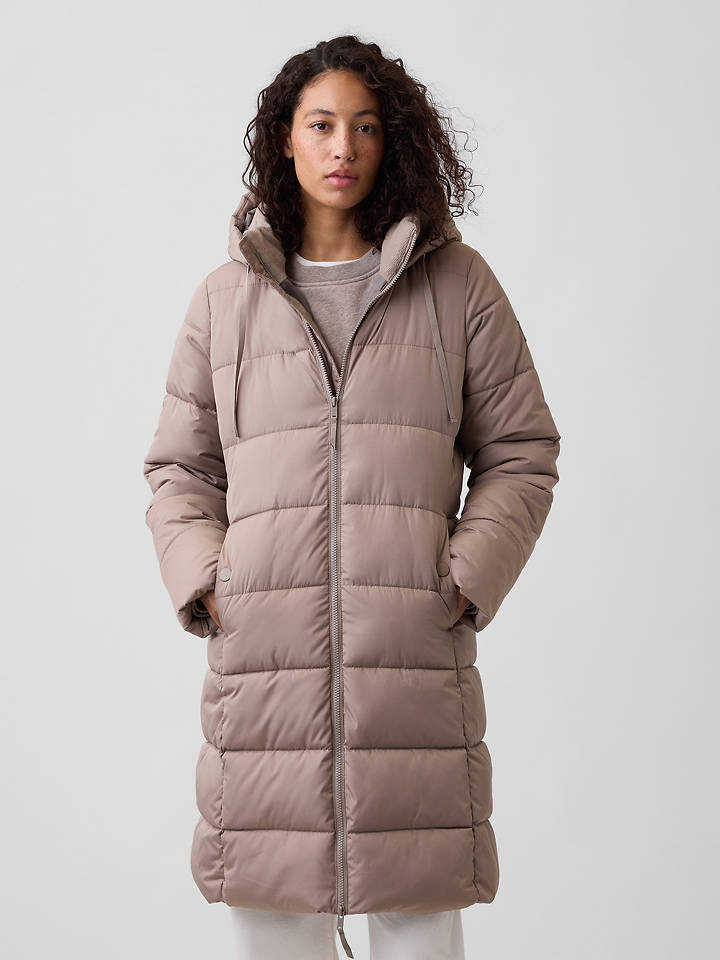 GAP Wintermantel in Taupe - XS