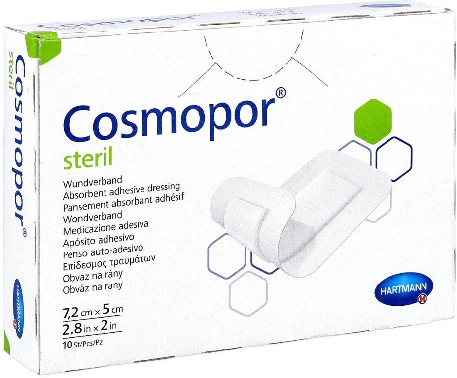 Cosmopor steril 5x7,2 cm