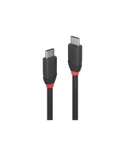 Lindy 0.5m USB 3.1 Typ C Kabel 3A Black Line Digital/Daten 0,5 m 3.0 Schwarz (36905)