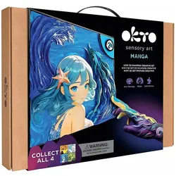 Okto Manga Water / 3D Painting with air clay