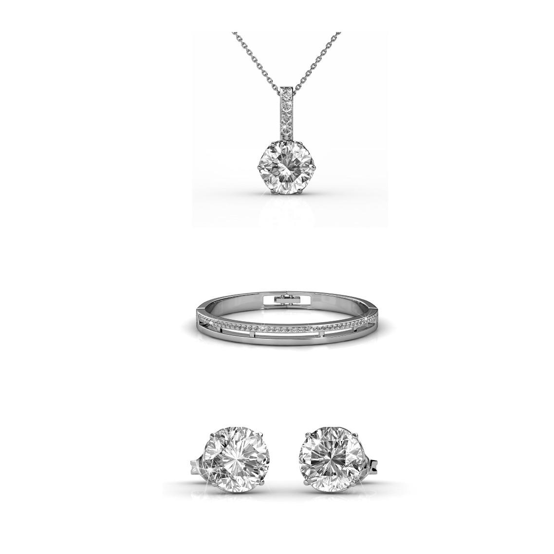 Kristine Sets - Zilver en Kristal