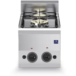 Mastro Cook&Snack Gaskochfeld, 2 Brenner, 300 x 600 x 300 mm