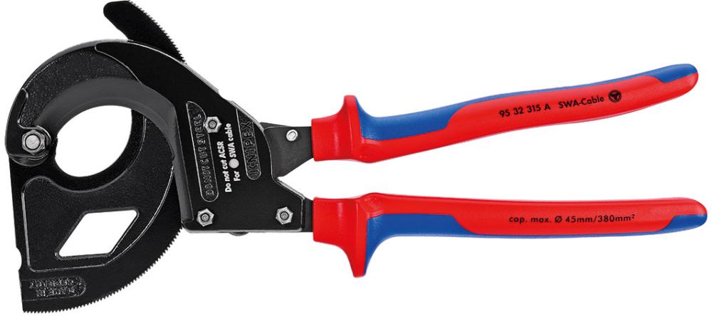 KNIPEX Kabelschneider f.SWA-Kabel 315mm 2K-Hülle