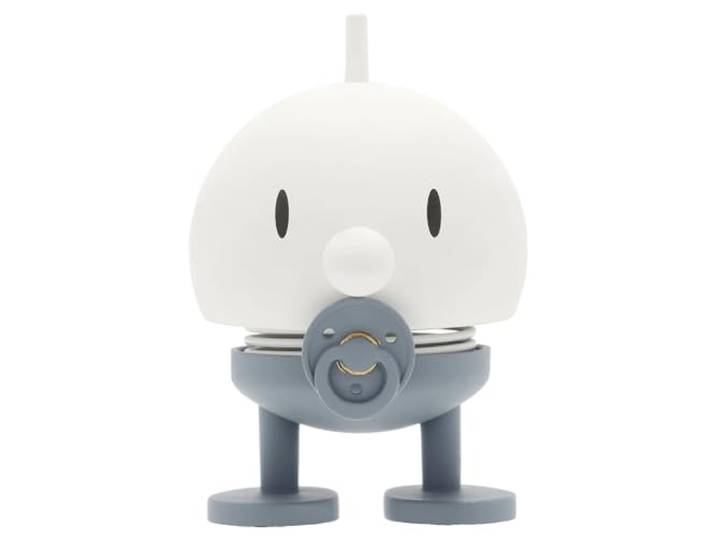 Hoptimist Baby Bumble\, Bleu\, Small Cadeau de bébé\, Cadeau de naissance\, 4\,5 x 5\,8 x 7\,6 cm