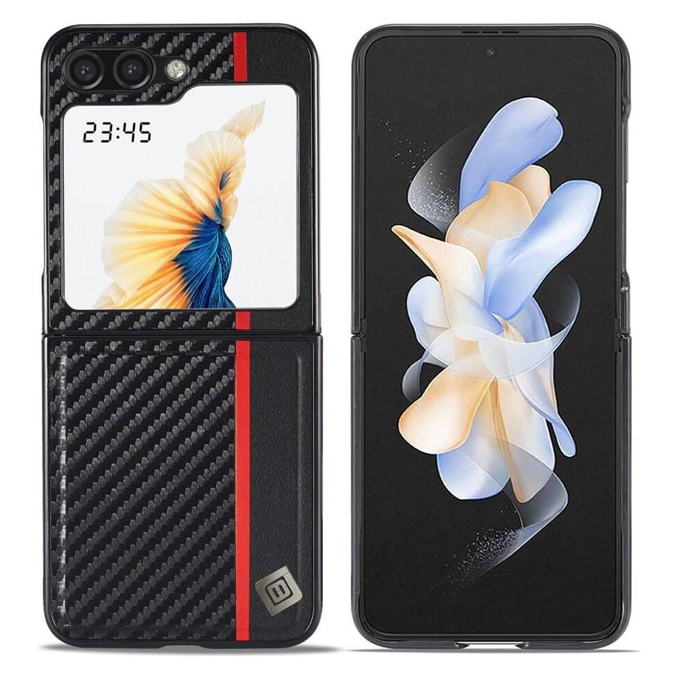 LC.Imeeke Galaxy Z Flip8 - Carbon Fiber Backcover (Samsung Galaxy Z Flip8) (74692902)