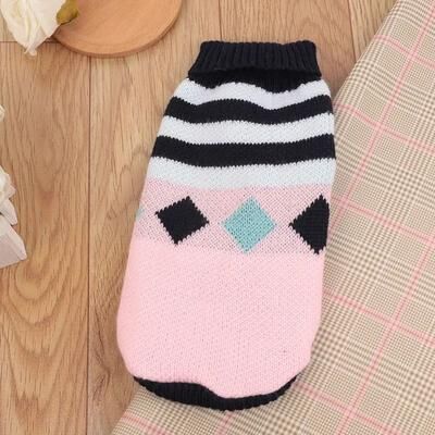 Inspire Essentials Cozy Winter Cat Sweater Vest Warm Knit Clothing For Cats 9 s