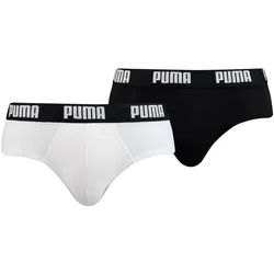 Puma Herren Slip Basic Brief 2er Pack - True Blue (420) - S