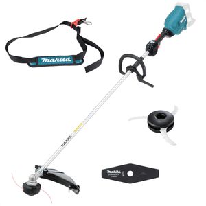 Makita Rasentrimmer DUR369LZX5, Akku, 2x18V, Rundgriff, Fadenkopf oder Messer