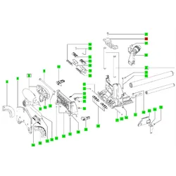Festool Verriegelung für DF 700 EQ links