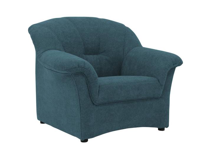 Mid.you Sessel, Petrol, Kunststoff, Uni, 99x84x82 cm, Made in EU, Wohnzimmer, Sessel, Sonstige Sessel