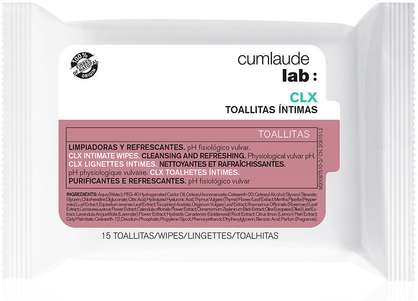 Cumlaude Lab Clx Igiene Intima salviette 15 u
