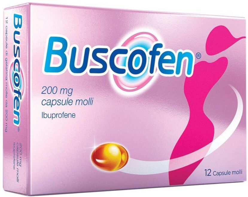 Sanofi Buscofen 12 Capsule Molli 200mg
