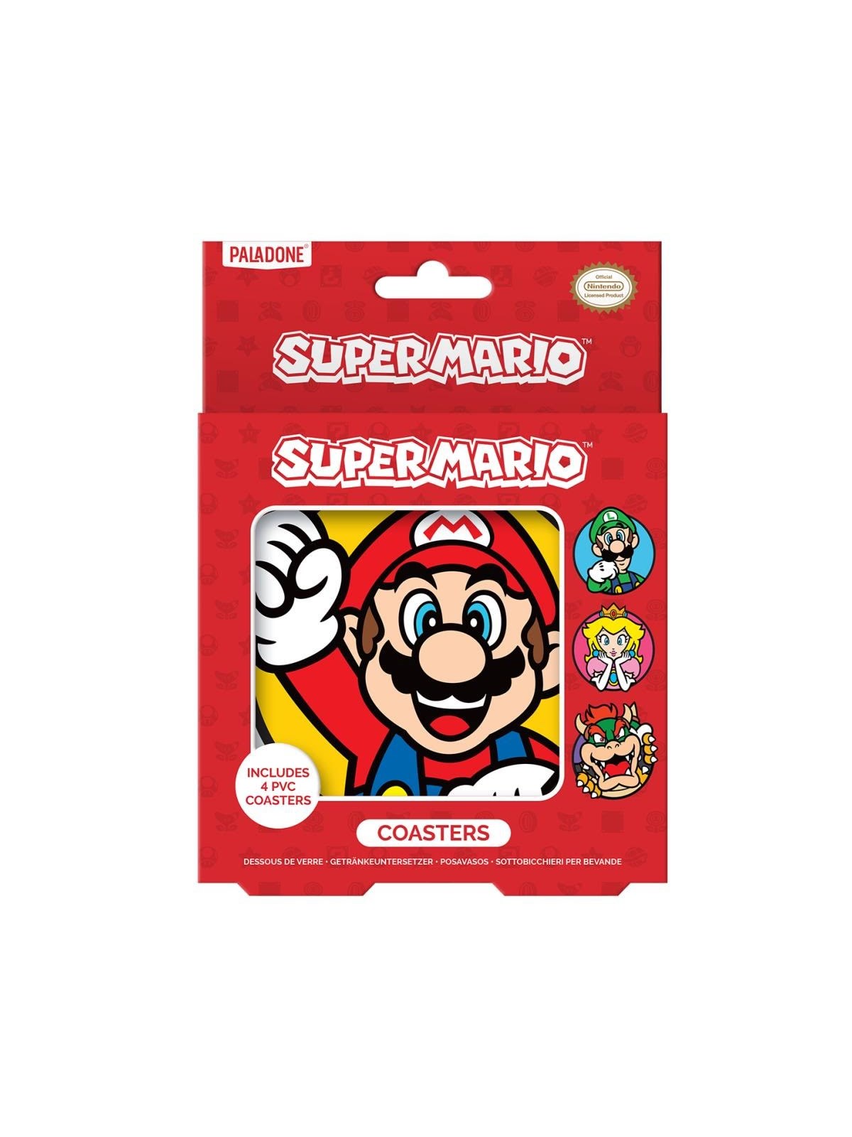 Paladone - Super Mario - Untersetzer
