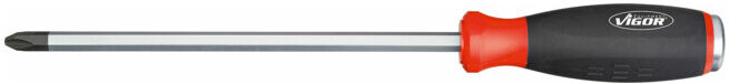 VIGOR Tournevis cruciforme avec capuchon à frapper V4667 Profil cruciforme PH PH 3 Longueur totale : 315 mm (V4667)
