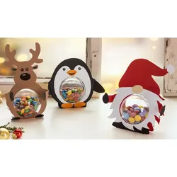 buttinette Bastel-Set Geschenkverpackung "Weihnachten", 3 Stück