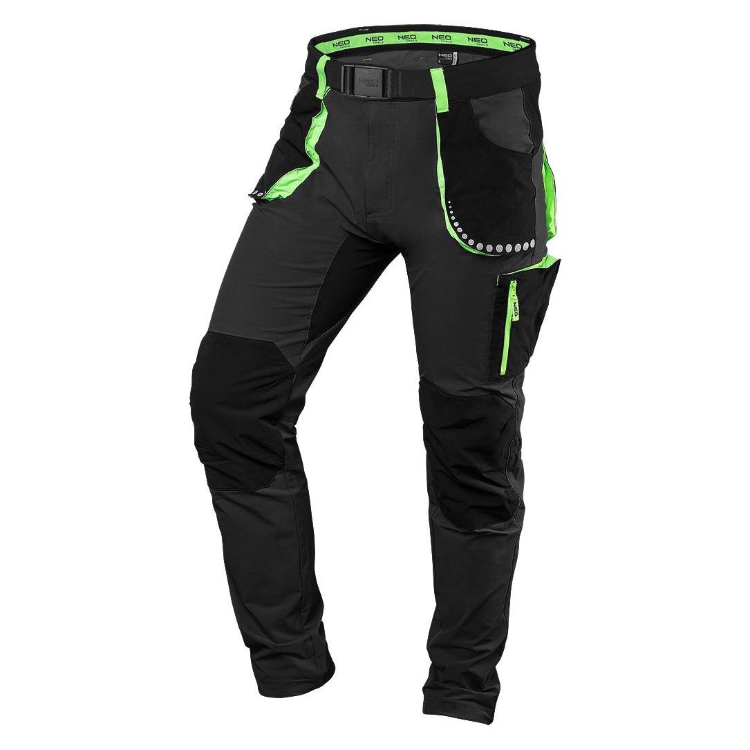 No Name PREMIUM Arbeitshose 4-Wege-Stretch schwarz Grösse XS (XS) (81-290-XS)