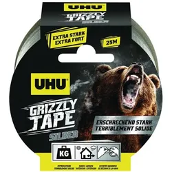 UHU Gewebeband »Grizzly Tape« 49.0 mm/25.0 m silber