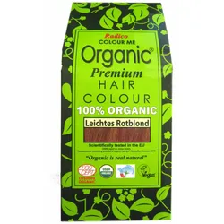 Radico Colour Me Organic Pflanzenhaarfarbe leichtes Rotblond 100 g