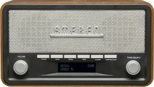 Denver DAB-18 Tischradio DAB+, UKW AUX Holz