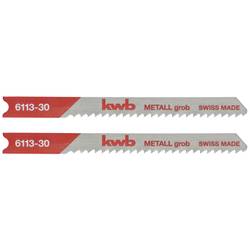 kwb 611330 Stichsägeblätter, Metallbearbeitung, HSS, 2 x grob 2 St.