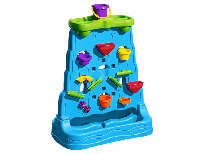 Wasserspielwand, Blau, Kunststoff, 71.12x84.45x41.27 cm, EN 71, Outdoor Spielzeug, Wasserspielzeug