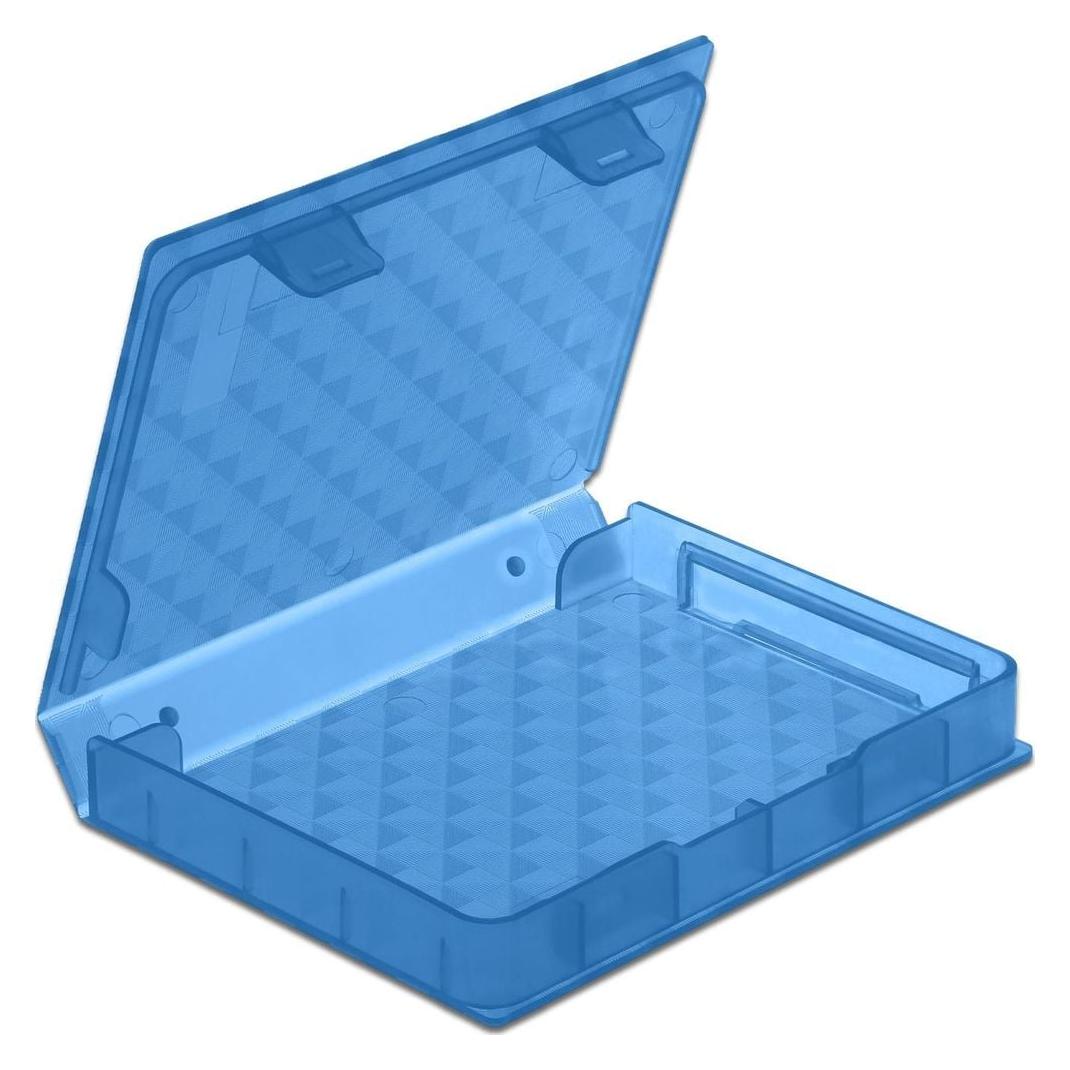 Delock Schutzbox für 2.5? HDD / SSD blau (18369)
