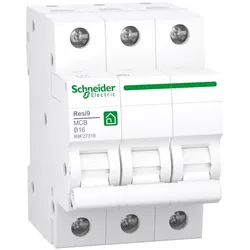 Schneider Electric R9F27316 Leitungsschutzschalter Resi9 3P, 16A, B Charakteristik, 10kA