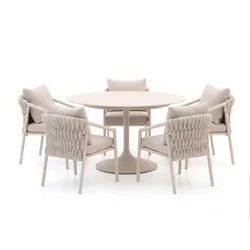 + 10 % Kassenrabatt | SUNS Sato/Nova ø 150 cm Gartenmöbel-Set 6-teilig