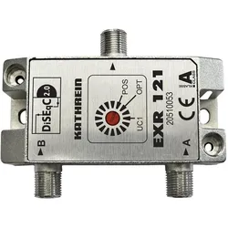 Kathrein EXR 121 Satellitensignalumschalter, SAT Zubehör, Silber