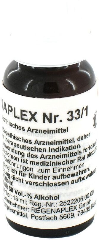 Regenaplex Nummer 33/1 Tropfen