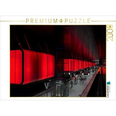 CALVENDO Puzzle U-Bahn | 2000 Teile Lege-Größe 90x67cm Foto-Puzzle für glückliche Stunden