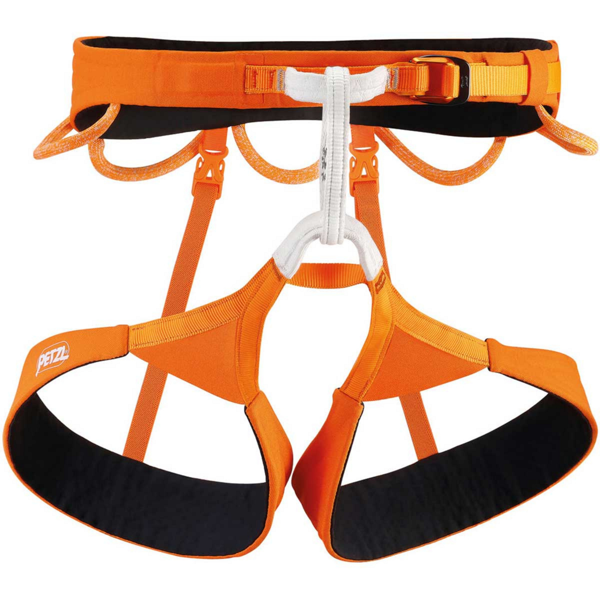 Petzl Hirundos Klettergurt orange Größe L | 84-92CM Alpinklettern | Klettersteig | Sportklettern