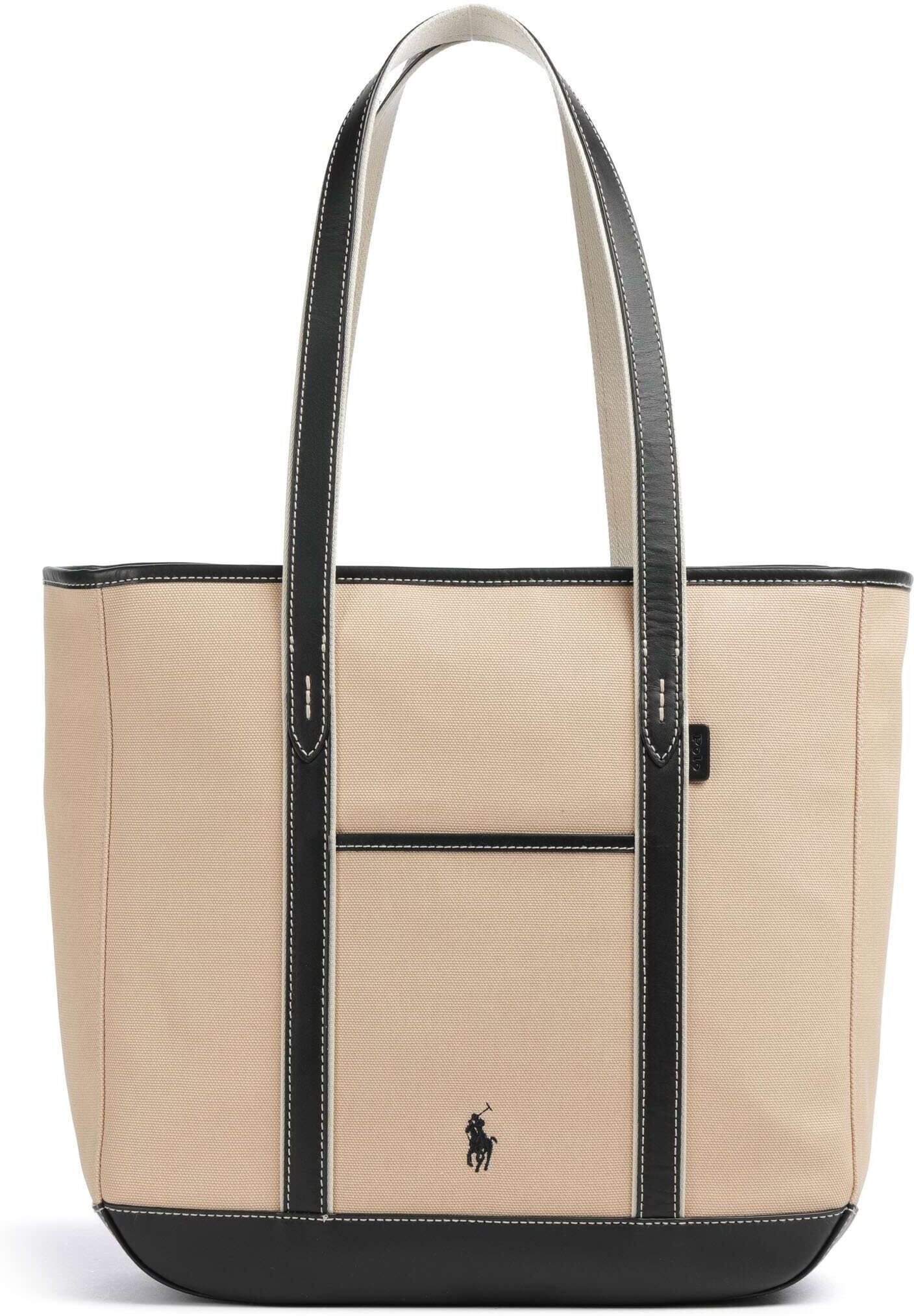 Polo Ralph Lauren Canvas Medium Shopper, beige