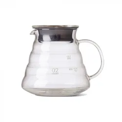HARIO Kaffeekanne Gr.02, Glas , 600ml