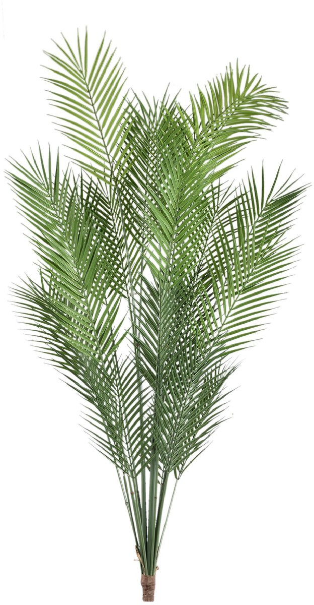 PTMD Kunsttak Palm Groen - Polyester - 135 x 10 x 5 cm