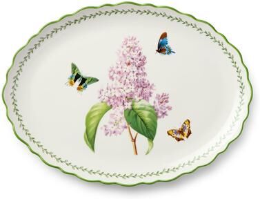 "Certified International Mirabella Oval Platter 16"" x 12"" - 16.00""L x 11.75""W x 1.25""H"