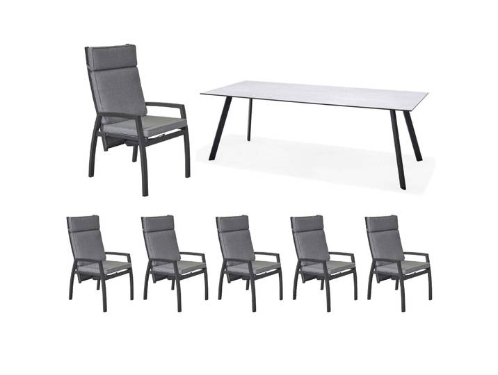ScanCom/LC Garden Opal/Sondrino Gartenmöbel-Set 6tlg.