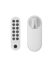 Aqara U200 EL-D02D-W Türverriegelung Kombination Schlüsselkarte Smartphone-App biometrisch Schlüssel mechanisch Schlüsselkarten intelligentes Schloss Thread Bluetooth 5.1 NFC weiß (EL-D02DW)