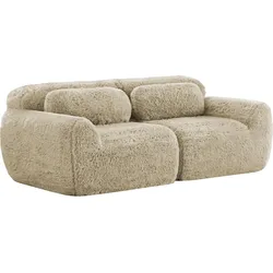 2-SITZER SOFA Beige ergonomisch & montagefrei
